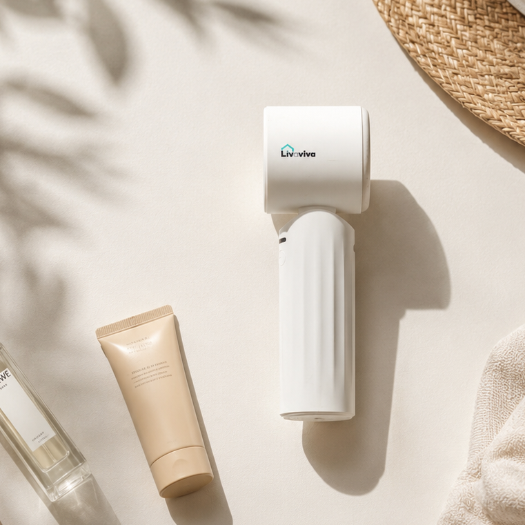 Cloud White | Livaviva Infinite Turbo Fan | Ultra-Portable